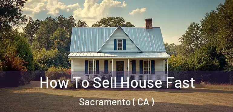  How To Sell House Fast Sacramento ( CA )