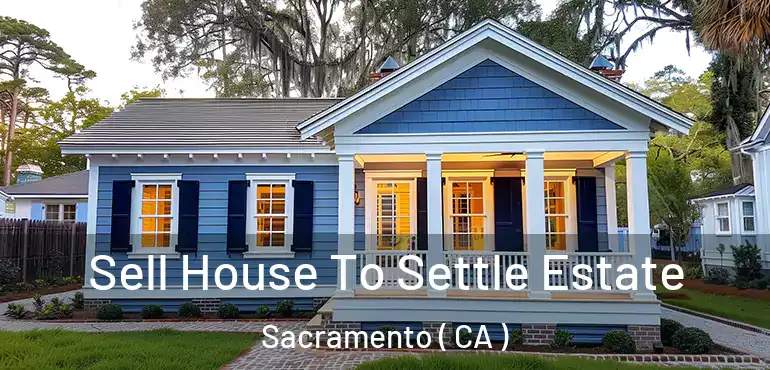  Sell House To Settle Estate Sacramento ( CA )