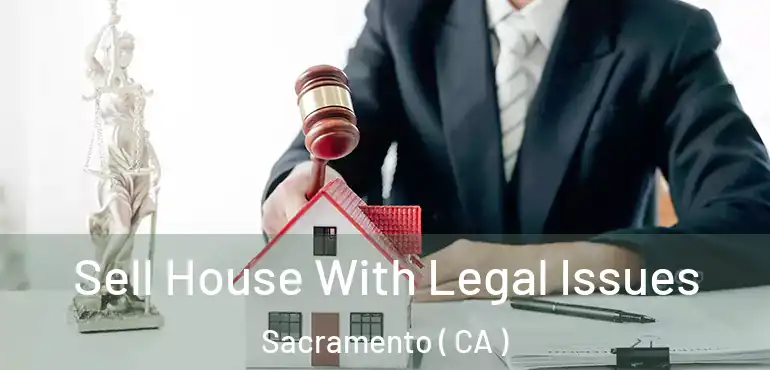  Sell House With Legal Issues Sacramento ( CA )