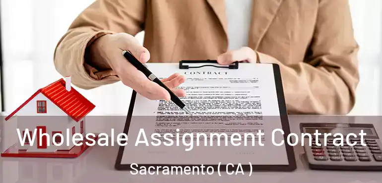  Wholesale Assignment Contract Sacramento ( CA )